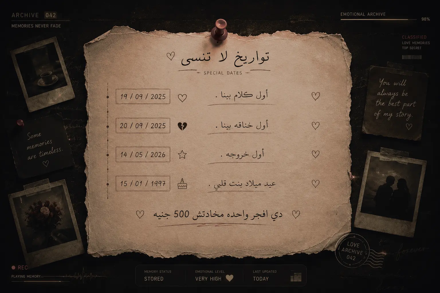Memory Poster